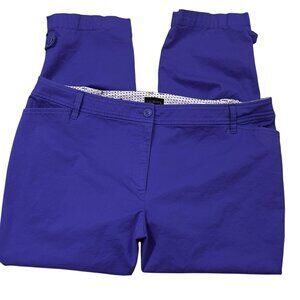 Talbots Woman The Perfect Crop Chino Pants Women's plus 18W